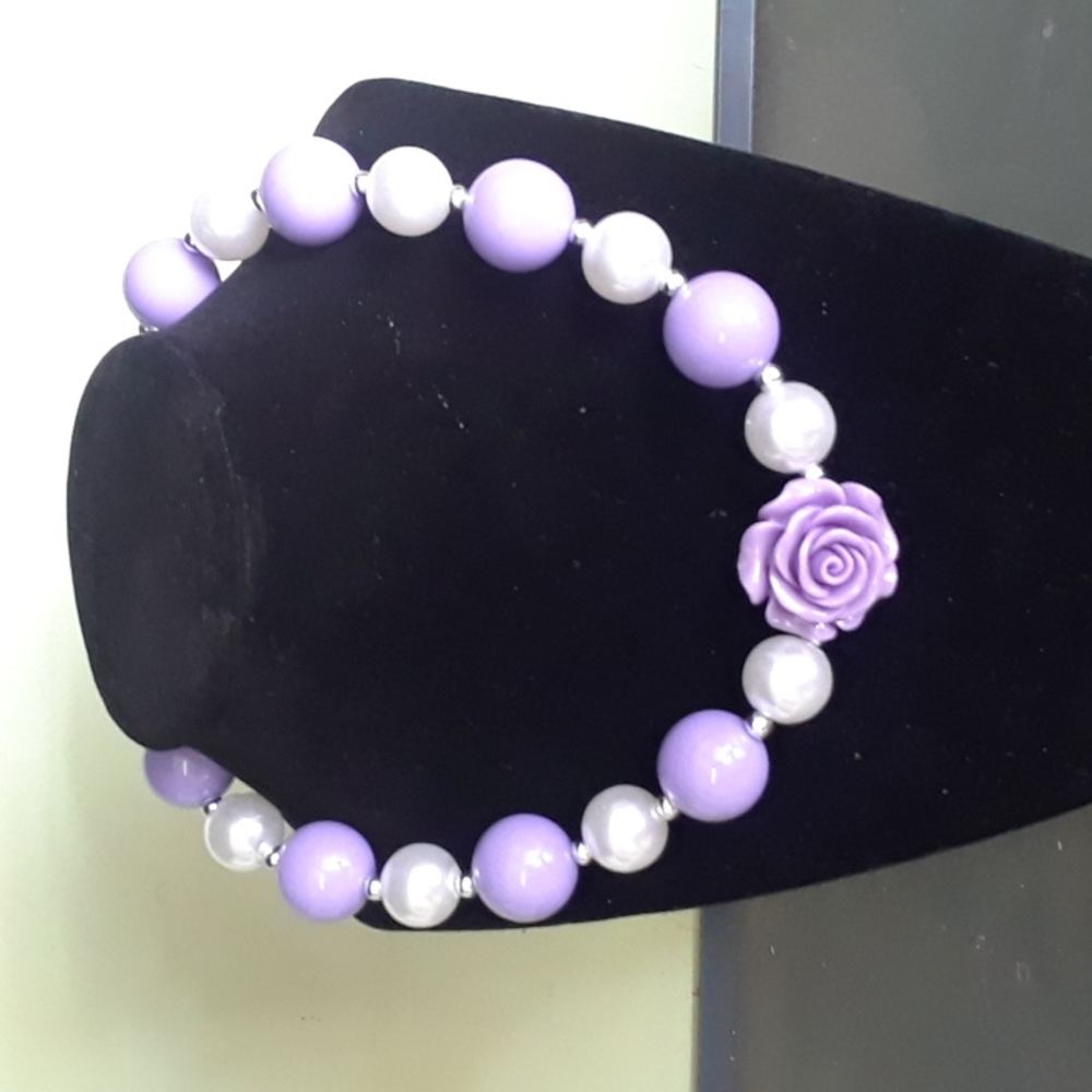 Kids Bubblegum Style Necklace